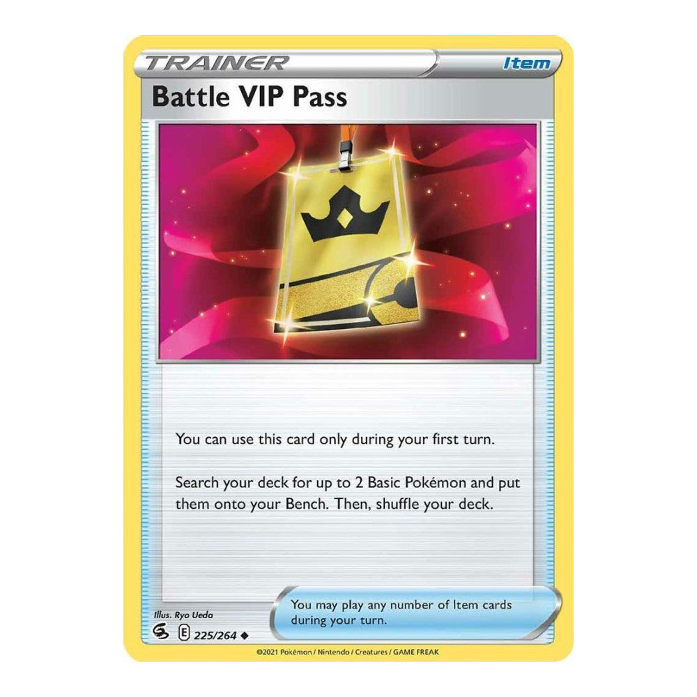 SWSH08: Fusion Strike (SWSH08) - Battle VIP Pass (#225/264) (Near Mint)