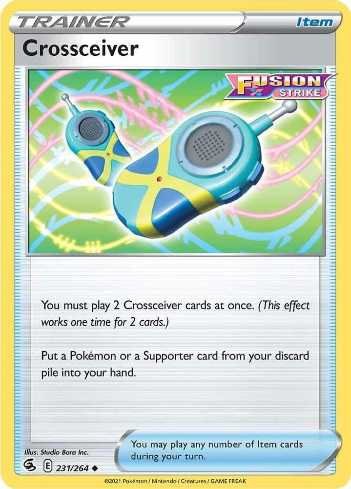 SWSH08: Fusion Strike (SWSH08) - Crossceiver (#231/264, Uncommon) ()