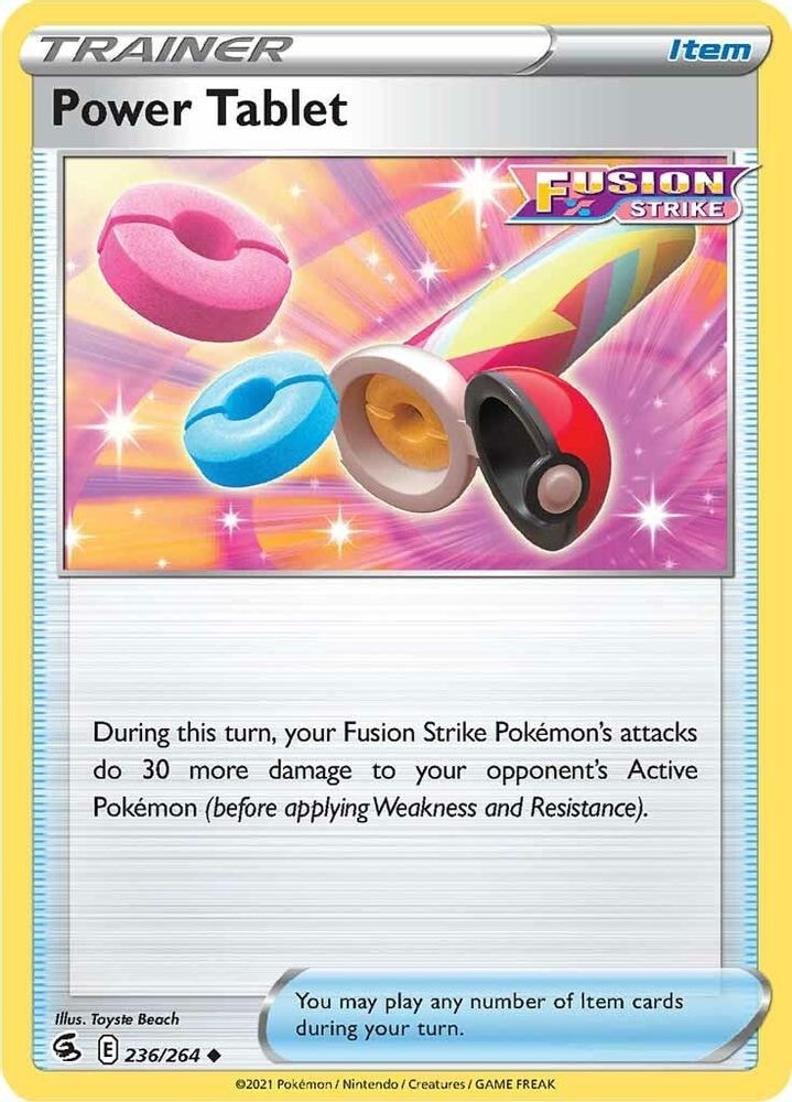SWSH08: Fusion Strike (SWSH08) - Power Tablet (#236/264, Uncommon) ()