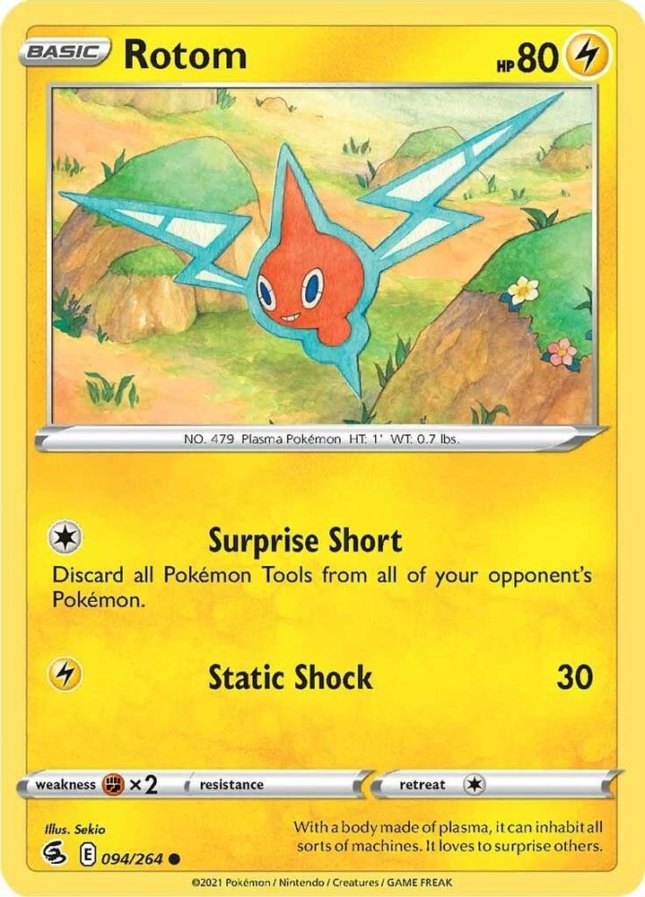 SWSH08: Fusion Strike (SWSH08) - Rotom (#094/264, Common) ()