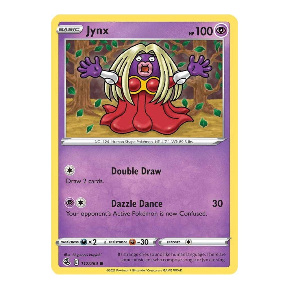 SWSH08: Fusion Strike (SWSH08) - Jynx (#112/264) (Near Mint)