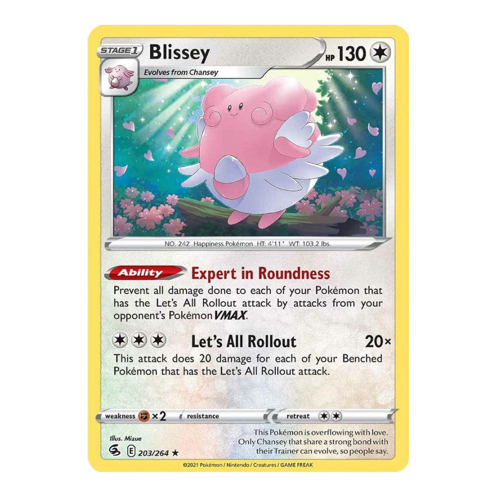 SWSH08: Fusion Strike (SWSH08) - Blissey (#203/264) (Near Mint)