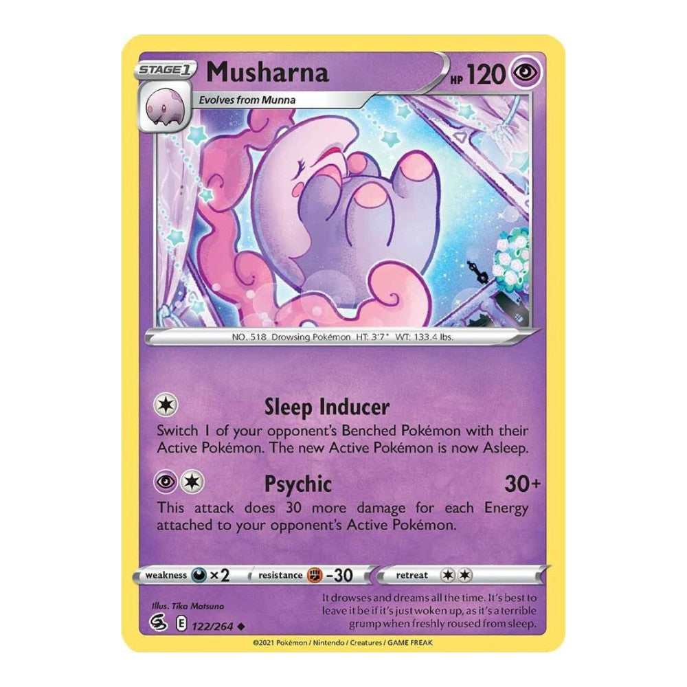 SWSH08: Fusion Strike (SWSH08) - Musharna (#122/264) (Near Mint)