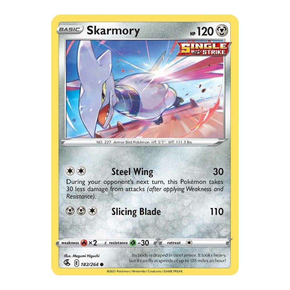 SWSH08: Fusion Strike (SWSH08) - Skarmory (#182/264) (Near Mint)