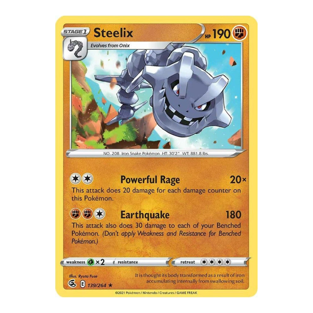 SWSH08: Fusion Strike (SWSH08) - Steelix (#139/264) (Near Mint)