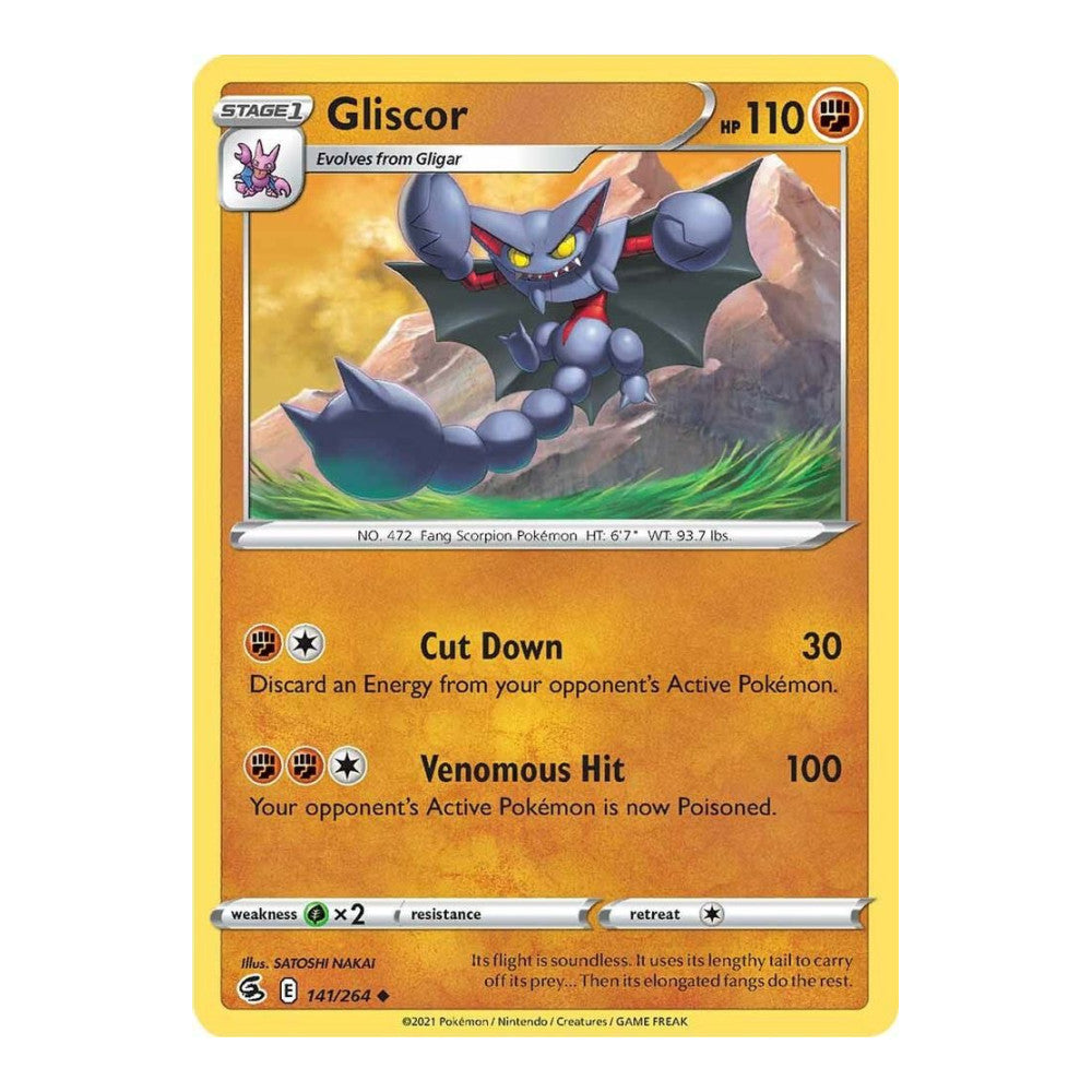 SWSH08: Fusion Strike (SWSH08) - Gliscor (#141/264) (Near Mint)