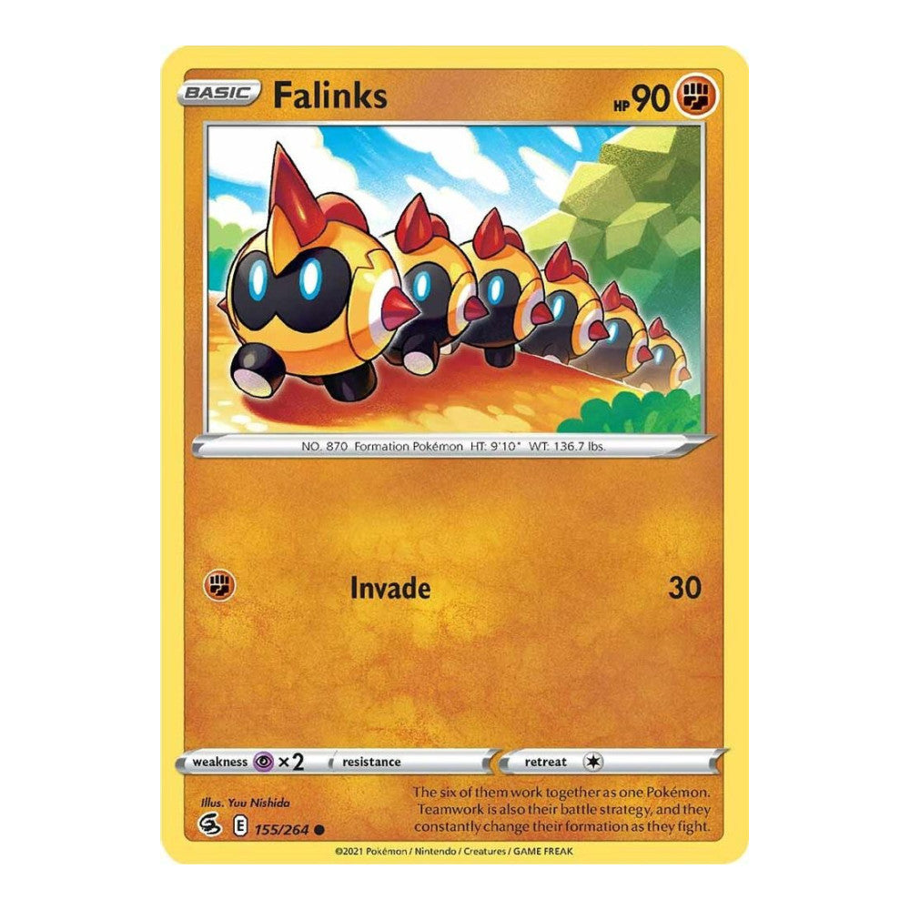 SWSH08: Fusion Strike (SWSH08) - Falinks (155) (#155/264) (Near Mint)