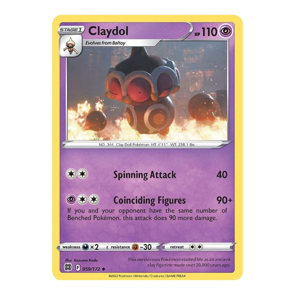 SWSH09: Brilliant Stars (SWSH09) - Claydol (#059/172) (Near Mint)