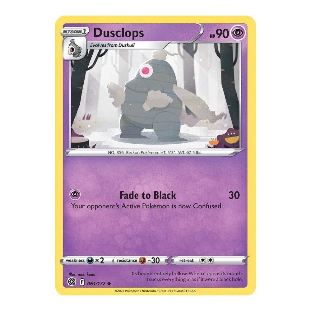 SWSH09: Brilliant Stars (SWSH09) - Dusclops (#061/172) (Near Mint)