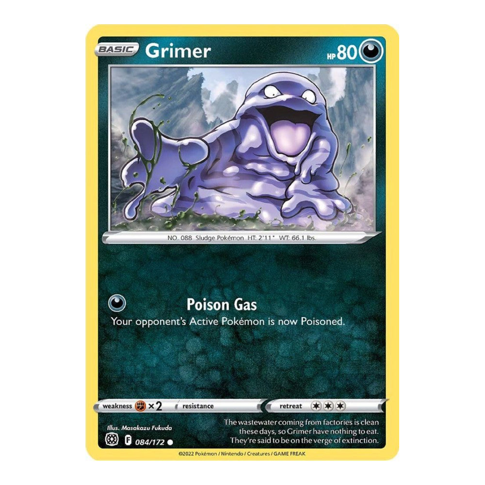 SWSH09: Brilliant Stars (SWSH09) - Grimer (#084/172) (Near Mint)