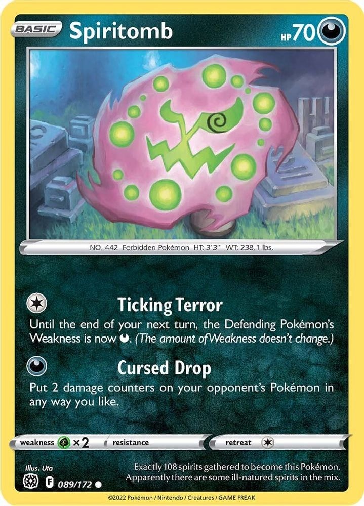 SWSH09: Brilliant Stars (SWSH09) - Spiritomb (#089/172, Common) ()