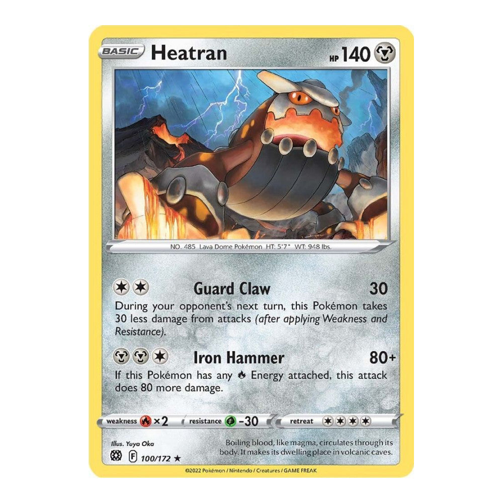 SWSH09: Brilliant Stars (SWSH09) - Heatran (#100/172) (Near Mint)