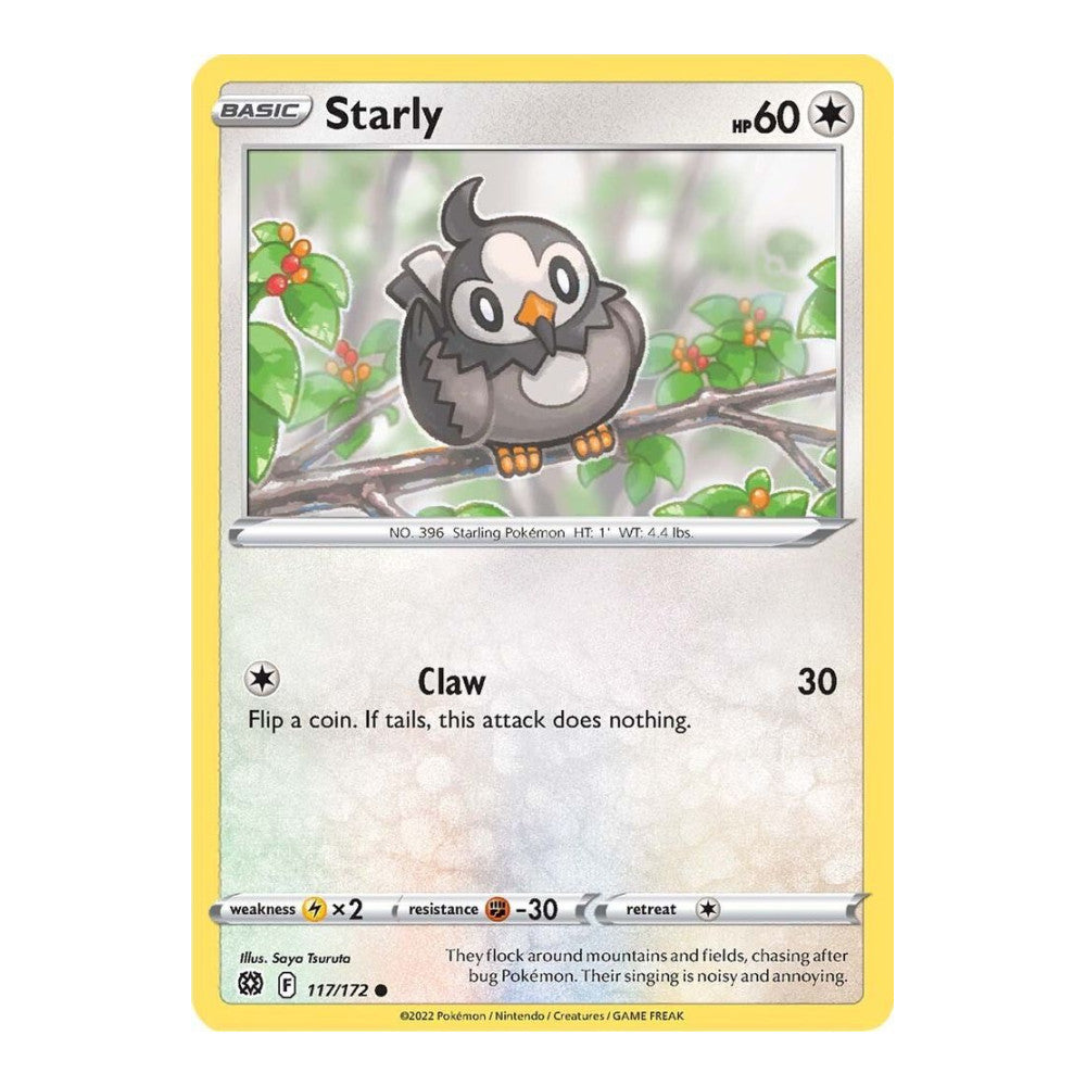 SWSH09: Brilliant Stars (SWSH09) - Starly (#117/172) (Near Mint)