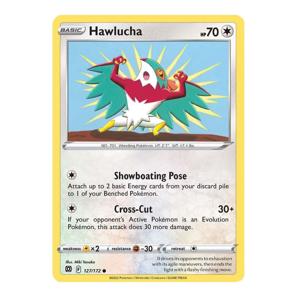SWSH09: Brilliant Stars (SWSH09) - Hawlucha (#127/172) (Near Mint)