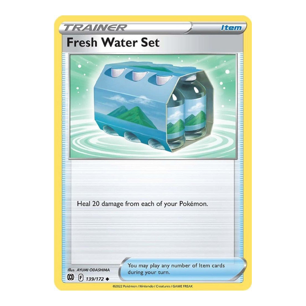 SWSH09: Brilliant Stars (SWSH09) - Fresh Water Set (#139/172) (Near Mint)