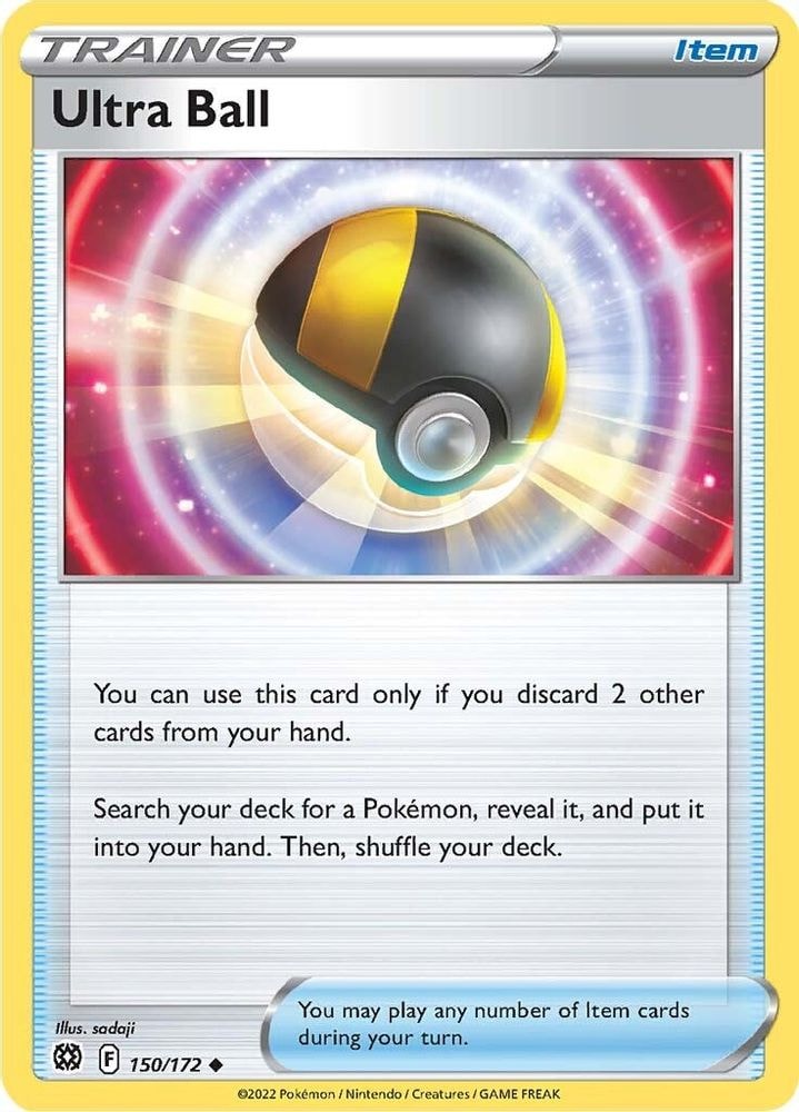 SWSH09: Brilliant Stars (SWSH09) - Ultra Ball (#150/172, Uncommon) ()