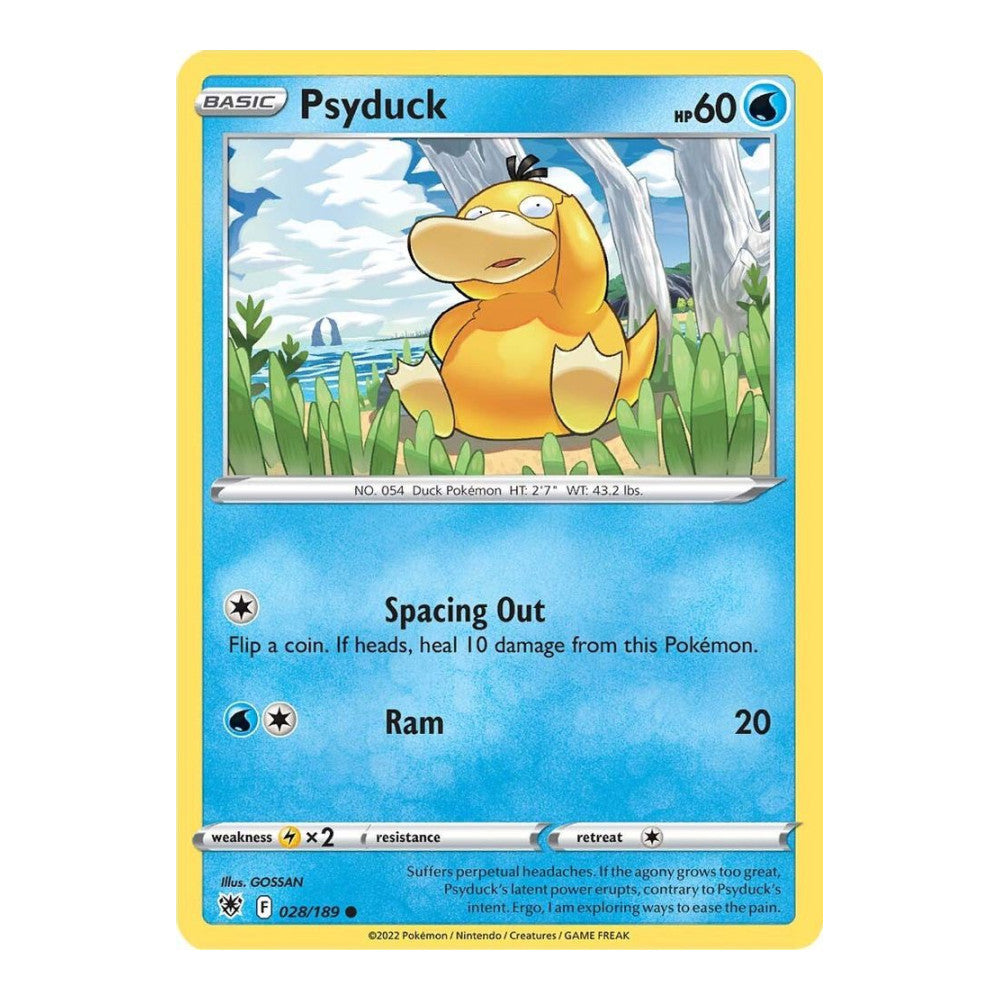SWSH10: Astral Radiance (SWSH10) - Psyduck (#028/189) (Near Mint)
