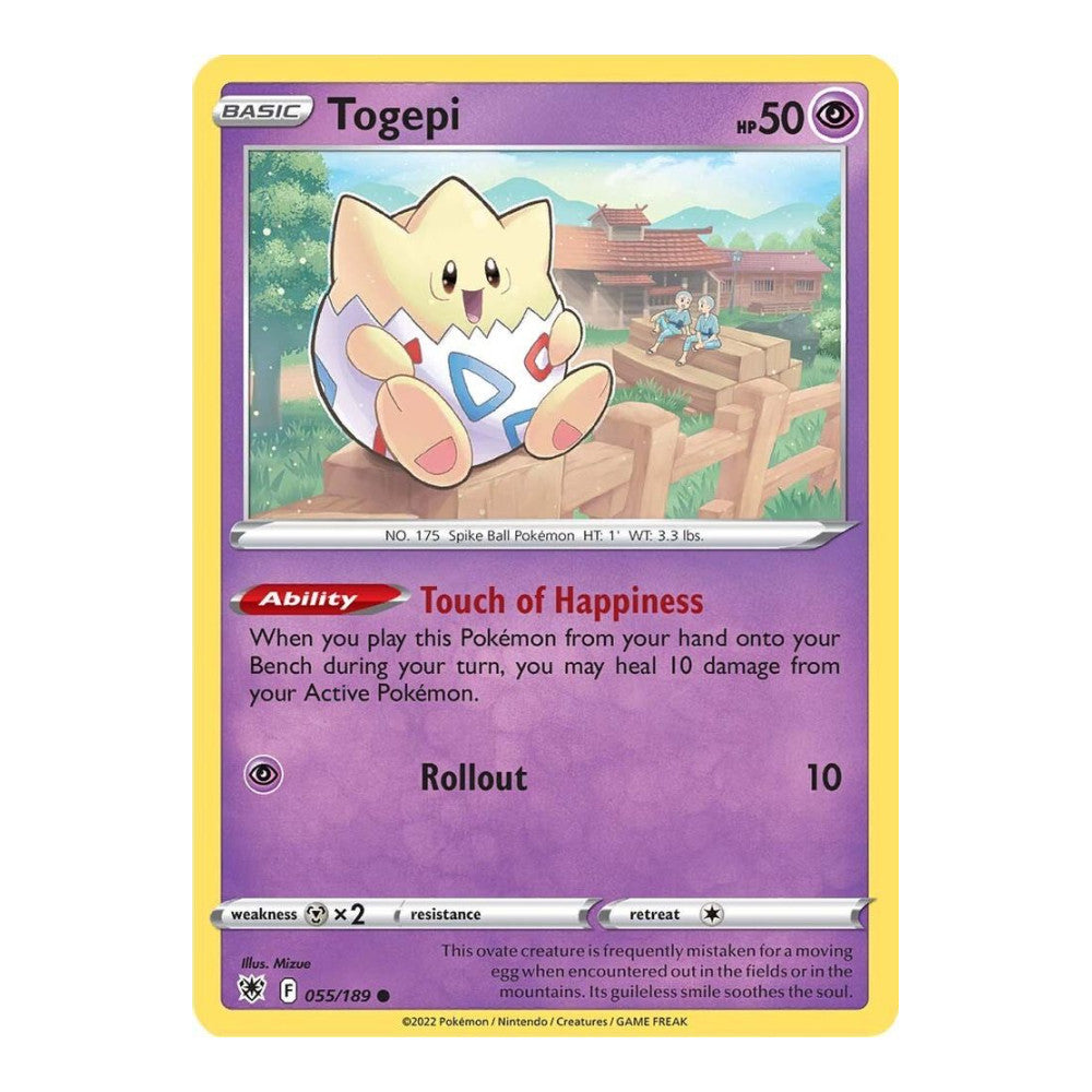 SWSH10: Astral Radiance (SWSH10) - Togepi (#055/189) (Near Mint)