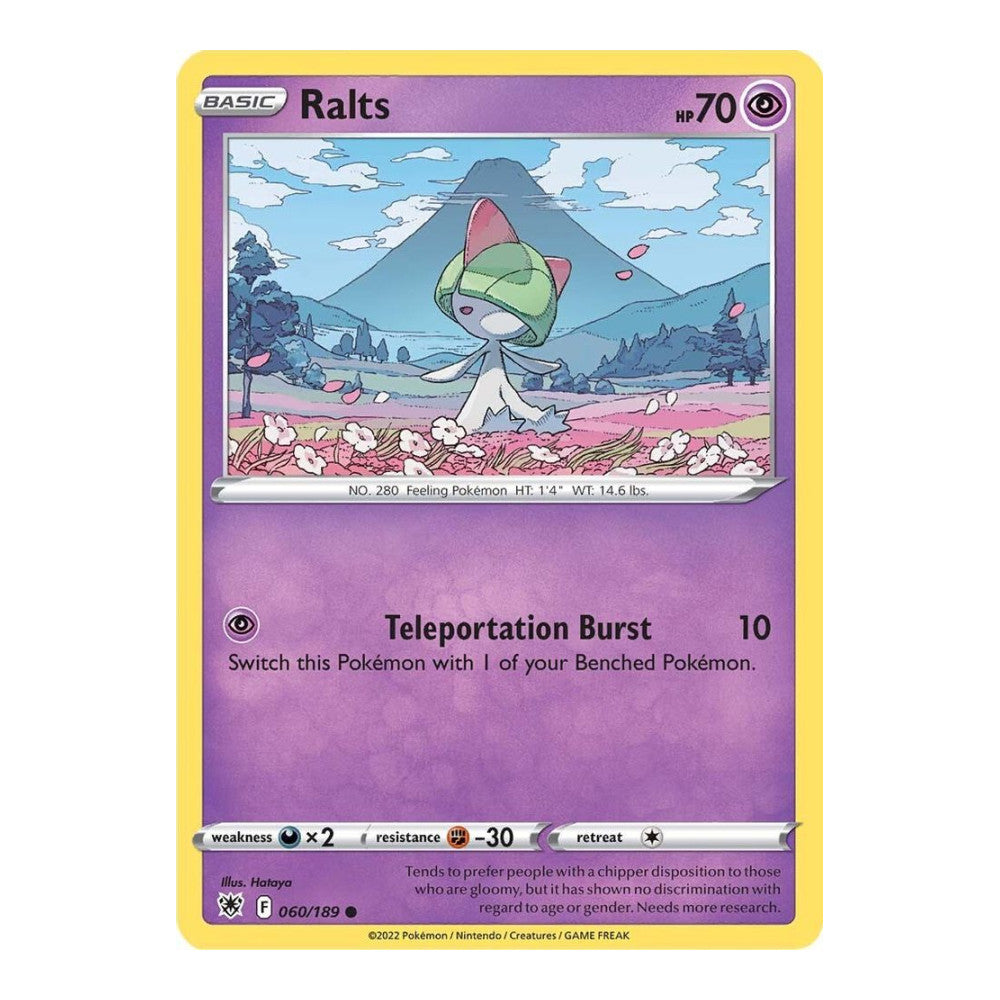SWSH10: Astral Radiance (SWSH10) - Ralts (#060/189) (Near Mint)