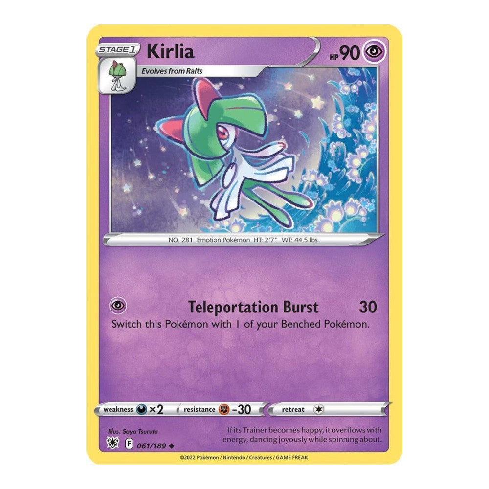 SWSH10: Astral Radiance (SWSH10) - Kirlia (#061/189) (Near Mint)