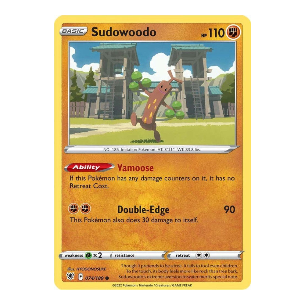 SWSH10: Astral Radiance (SWSH10) - Sudowoodo (#074/189) (Near Mint)