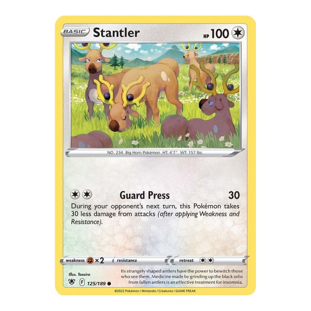 SWSH10: Astral Radiance (SWSH10) - Stantler (#125/189) (Near Mint)