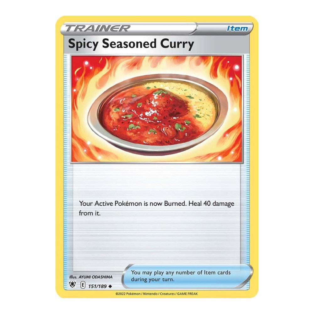 SWSH10: Astral Radiance (SWSH10) - Spicy Seasoned Curry (#151/189) (Near Mint)