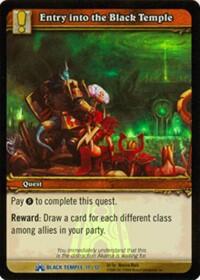 The Black Temple Treasure () - Entry into the Black Temple (#11, Rare) ()