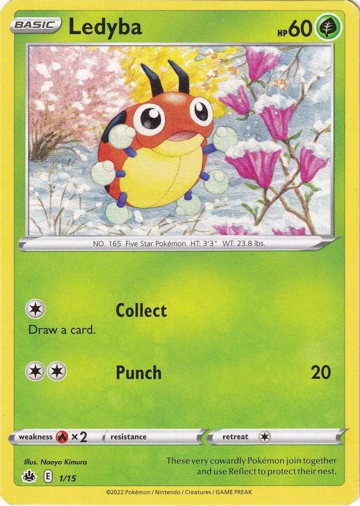 McDonald's Promos 2022 (M22) - Ledyba - 1/15 (#001/015, Promo) ()