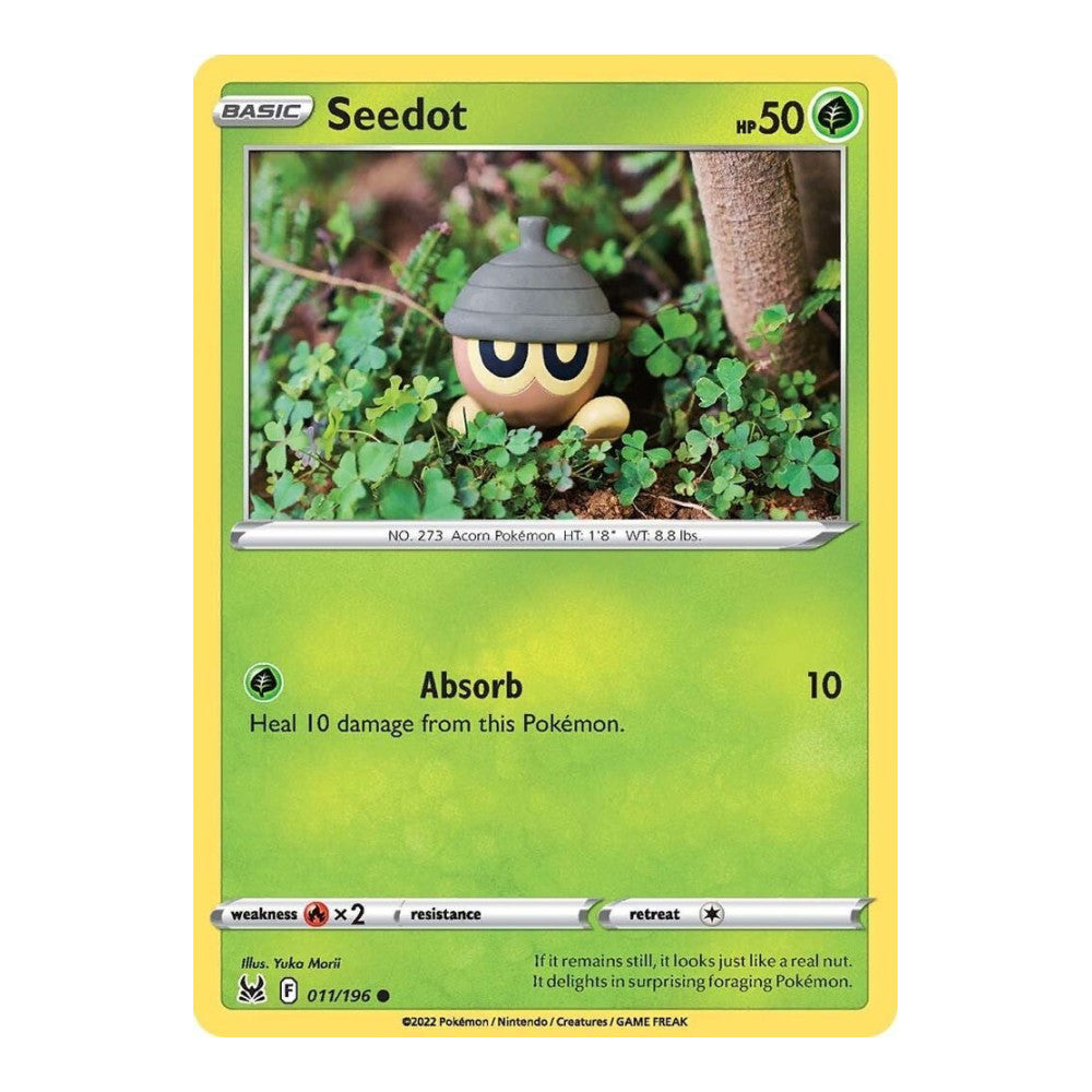SWSH11: Lost Origin (SWSH11) - Seedot (#011/196) (Near Mint)