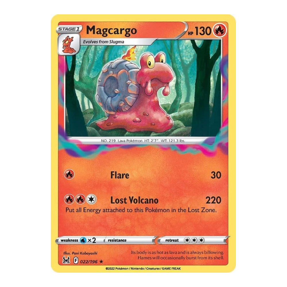 SWSH11: Lost Origin (SWSH11) - Magcargo (#022/196) (Near Mint)