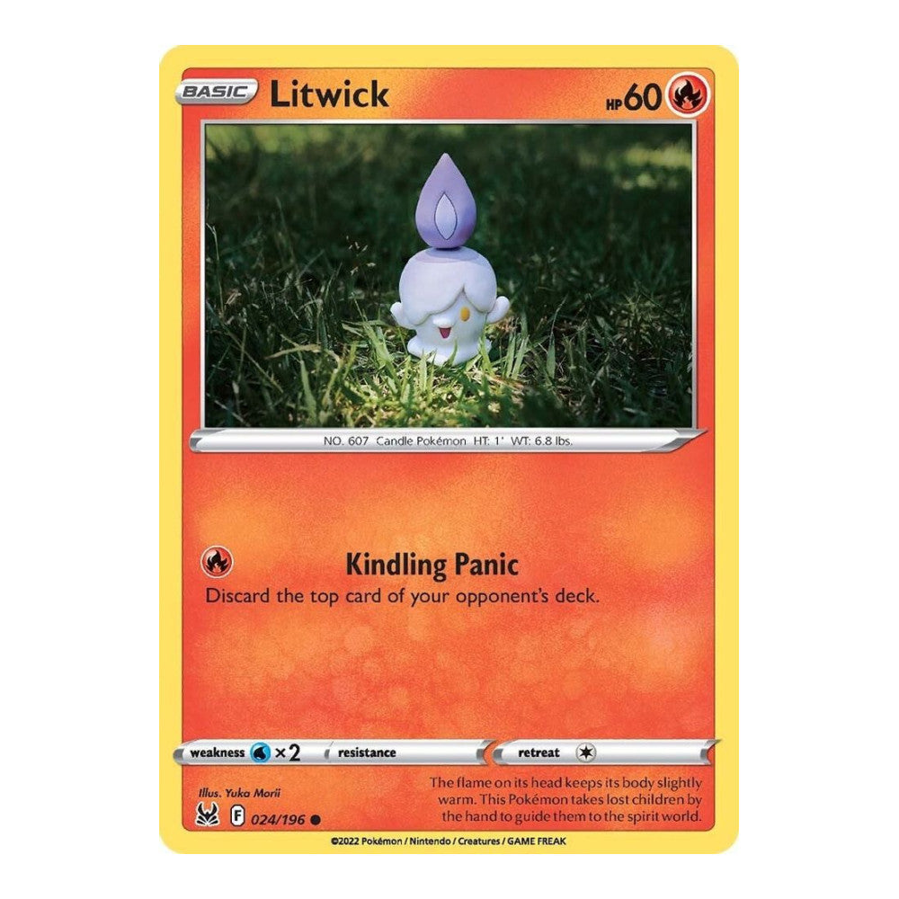SWSH11: Lost Origin (SWSH11) - Litwick (#024/196) (Near Mint)