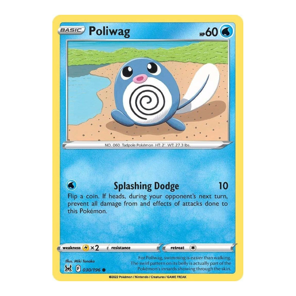 SWSH11: Lost Origin (SWSH11) - Poliwag (#030/196) (Near Mint)