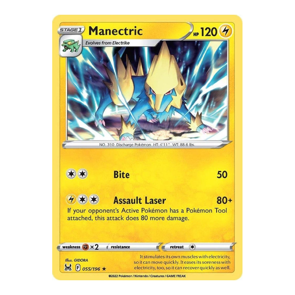 SWSH11: Lost Origin (SWSH11) - Manectric (#055/196) (Near Mint)