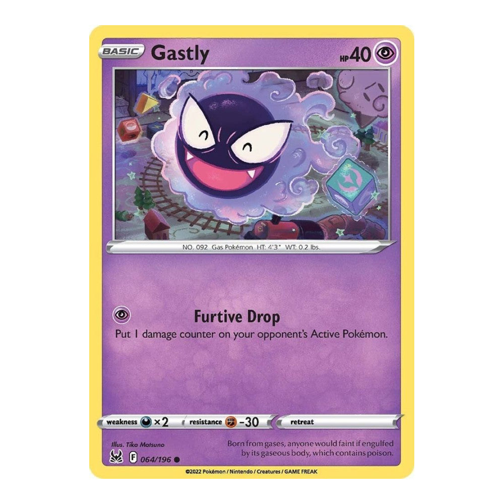 SWSH11: Lost Origin (SWSH11) - Gastly (#064/196) (Near Mint)