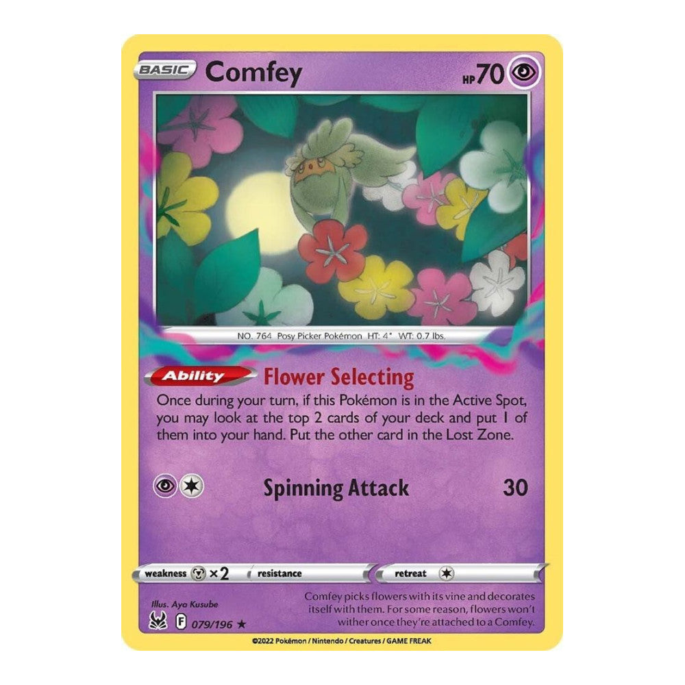 SWSH11: Lost Origin (SWSH11) - Comfey (#079/196) (Near Mint)