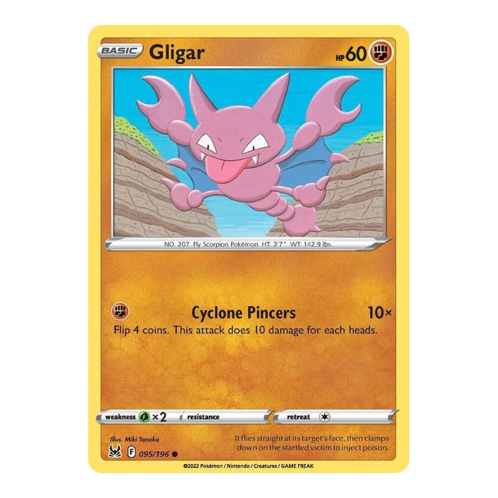 SWSH11: Lost Origin (SWSH11) - Gligar (#095/196) (Near Mint)