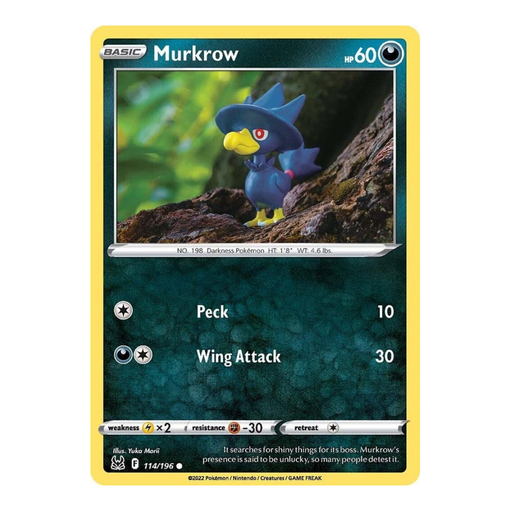 SWSH11: Lost Origin (SWSH11) - Murkrow (#114/196) (Near Mint)