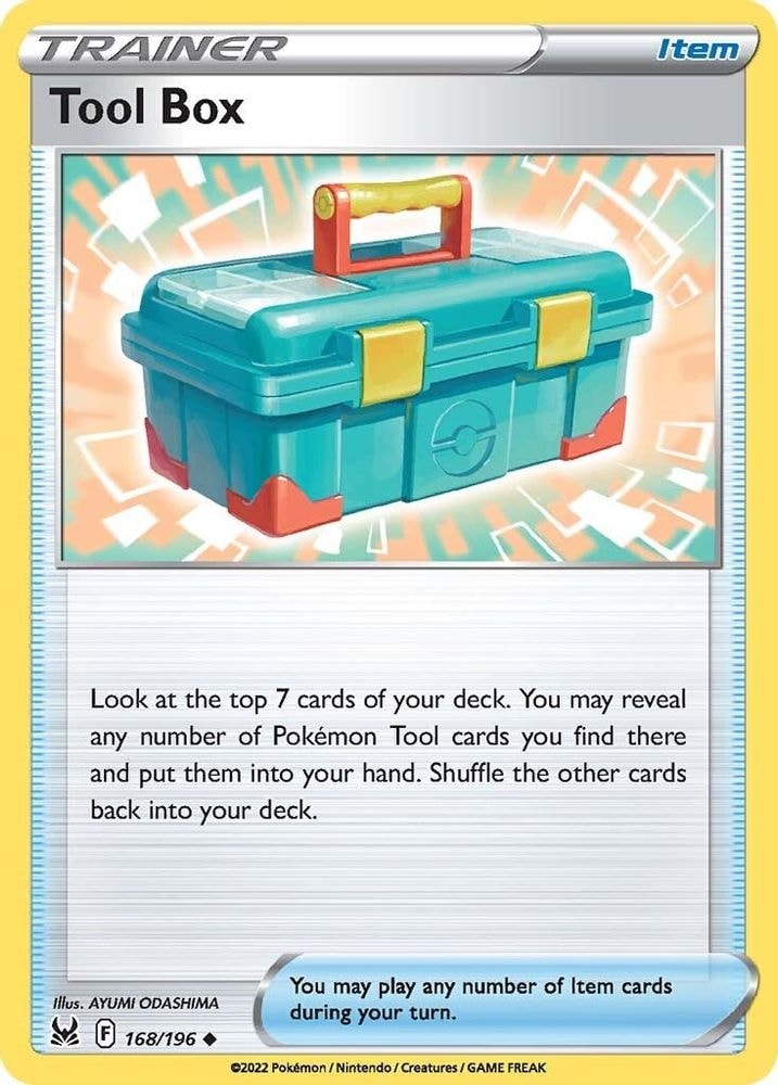 SWSH11: Lost Origin (SWSH11) - Tool Box (#168/196, Uncommon) ()