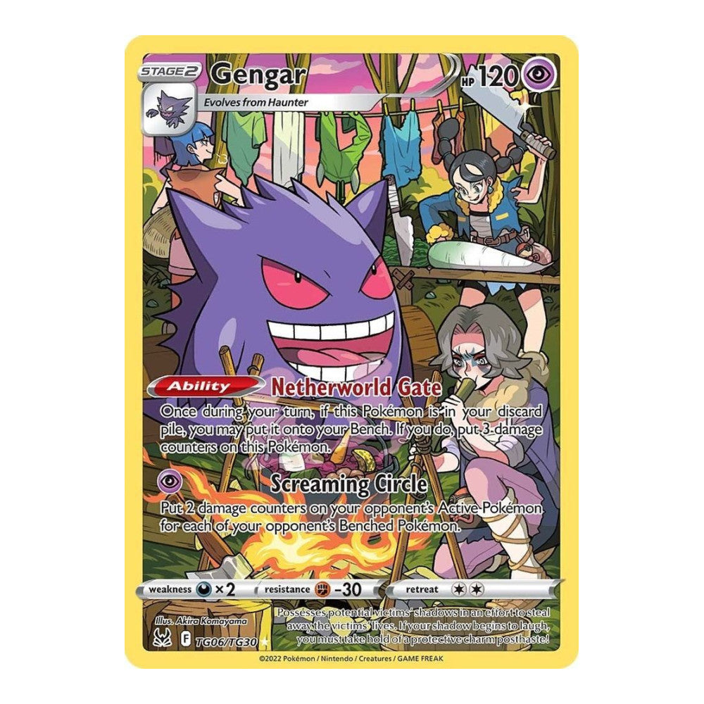 SWSH11: Lost Origin Trainer Gallery (SWSH11: TG) - Gengar (#TG06/TG30) (Near Mint)