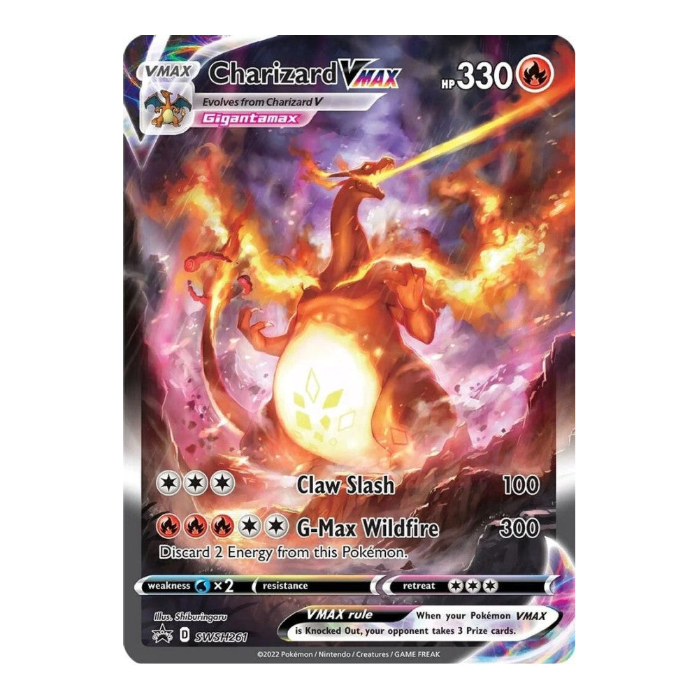 SWSH: Sword & Shield Promo Cards (SWSD) - Charizard VMAX - SWSH261 (#SWSH261) (Near Mint)