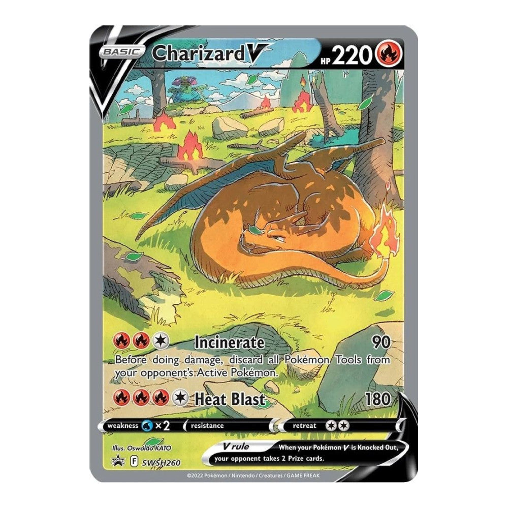 Charizard V SWSH260 プロモ SWSH: Sword & Shield Promo Cards (SWSD) - Charizard V - SWSH260