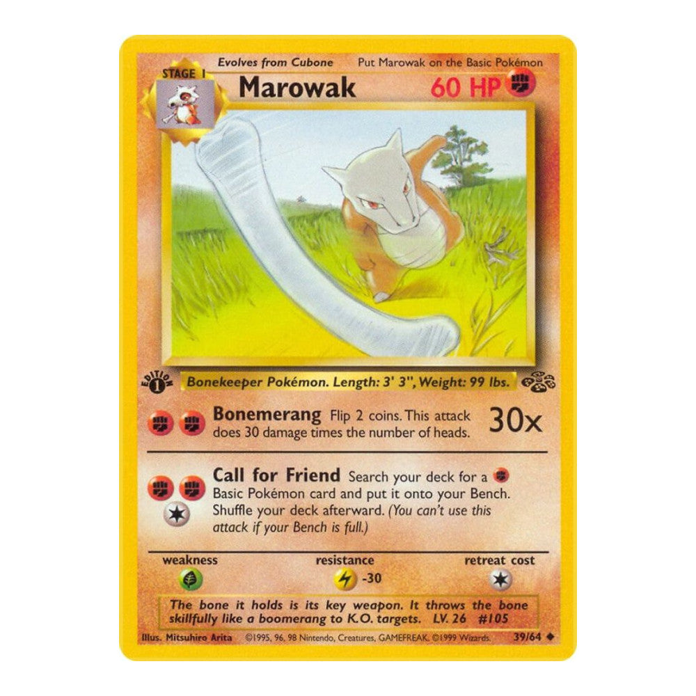 Jungle (JU) - Marowak (#39/64) (Near Mint)
