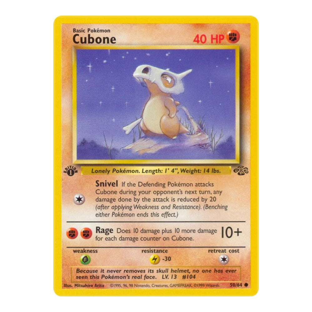 Jungle (JU) - Cubone (#50/64) (Near Mint)