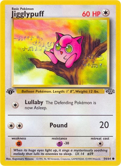 Jungle (JU) - Jigglypuff (#54/64, Common) ()