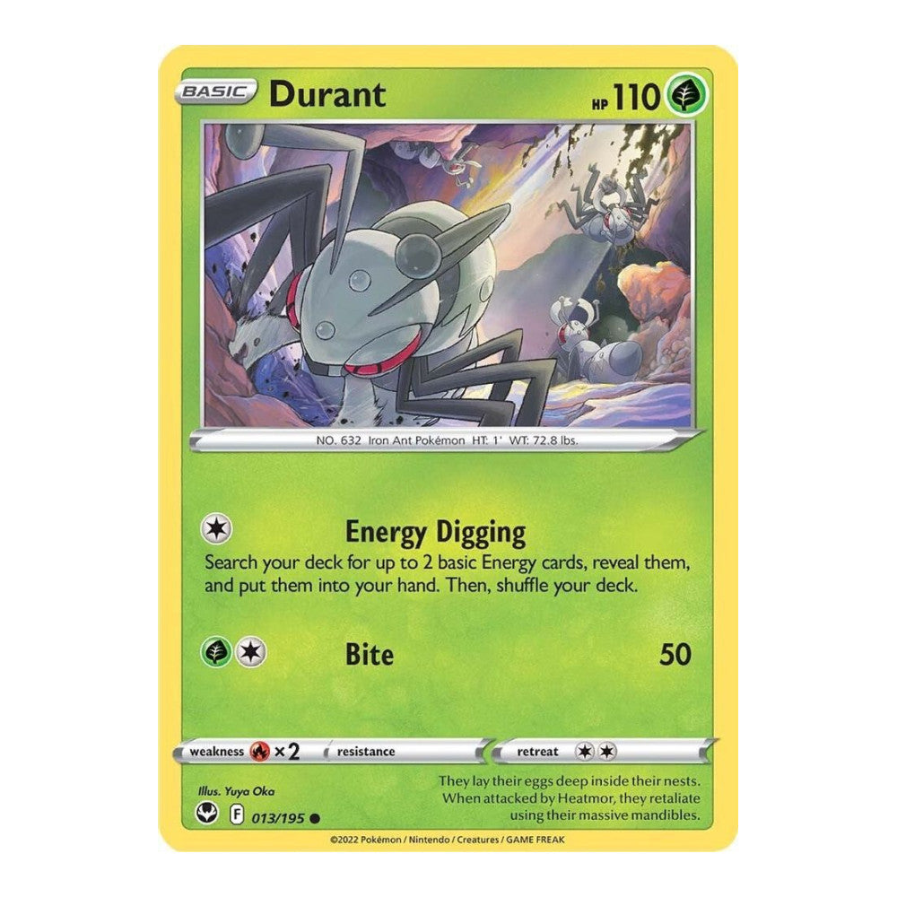 SWSH12: Silver Tempest (SWSH12) - Durant (#013/195) (Near Mint)