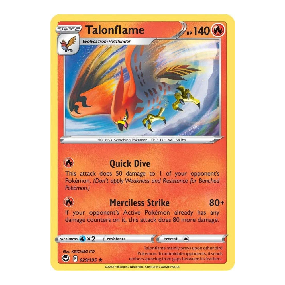SWSH12: Silver Tempest (SWSH12) - Talonflame (#029/195) (Near Mint)