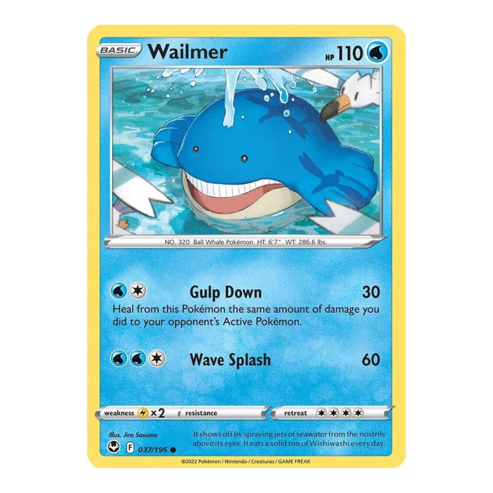 SWSH12: Silver Tempest (SWSH12) - Wailmer (#037/195) (Near Mint)