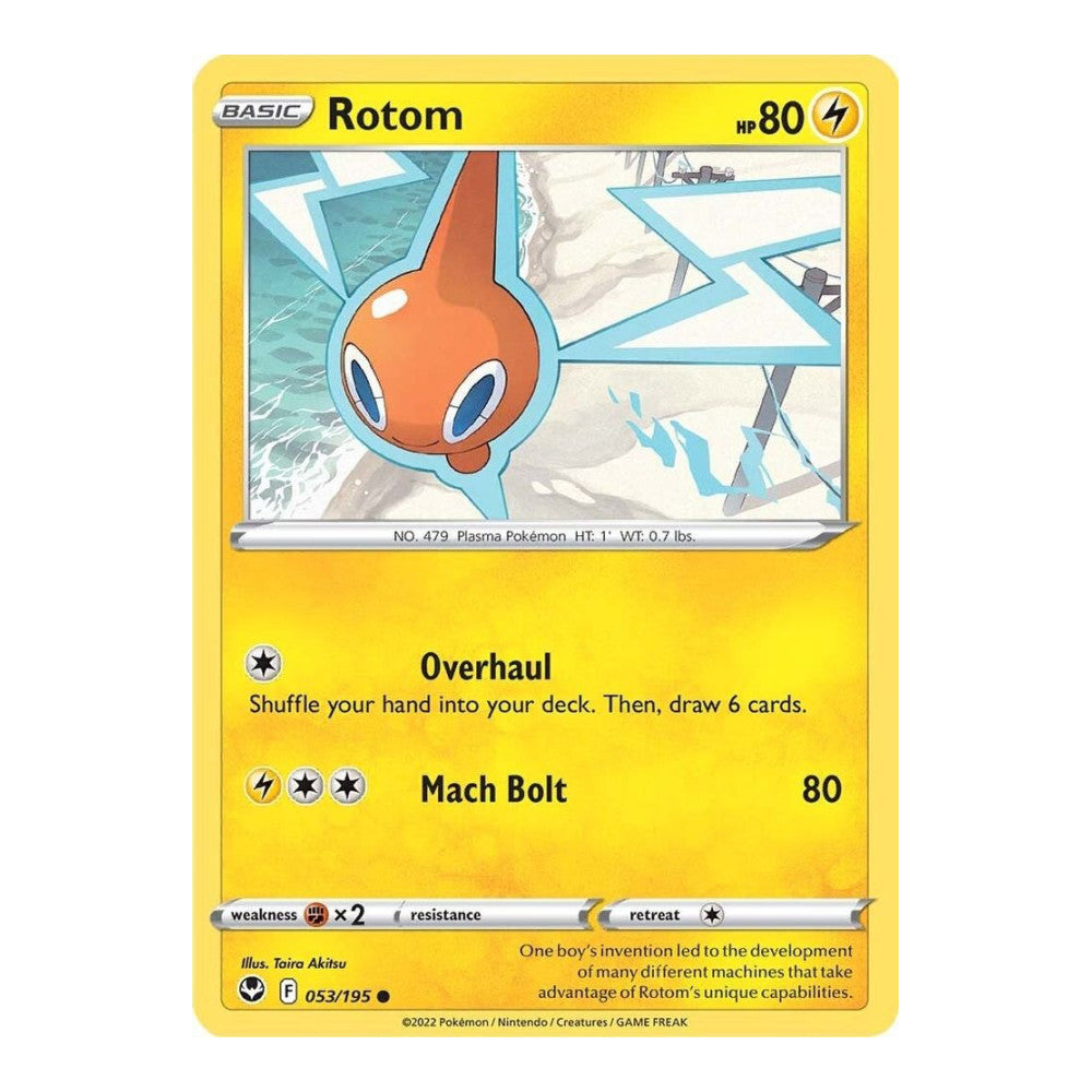 SWSH12: Silver Tempest (SWSH12) - Rotom (#053/195) (Near Mint)