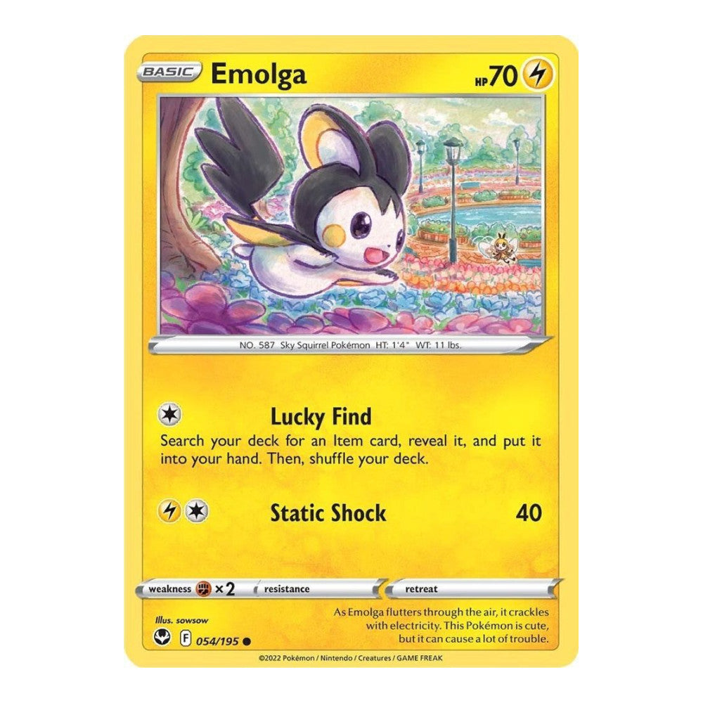 SWSH12: Silver Tempest (SWSH12) - Emolga (#054/195) (Near Mint)